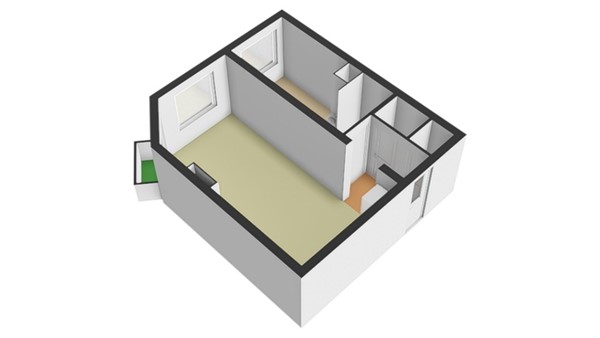 Floorplan - Provenierssingel 73B02A, 3033 EJ Rotterdam